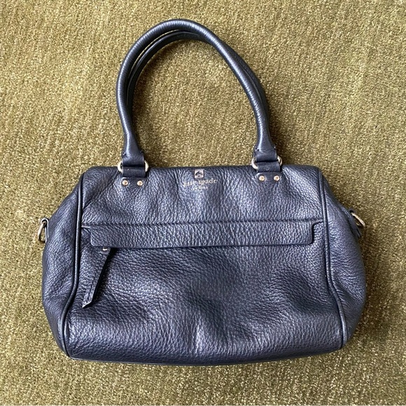 Black Kate Spade Leather Shoulder Bag - Picture 6 of 9